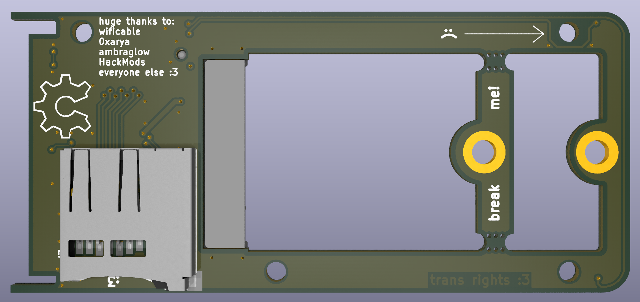 rear render
