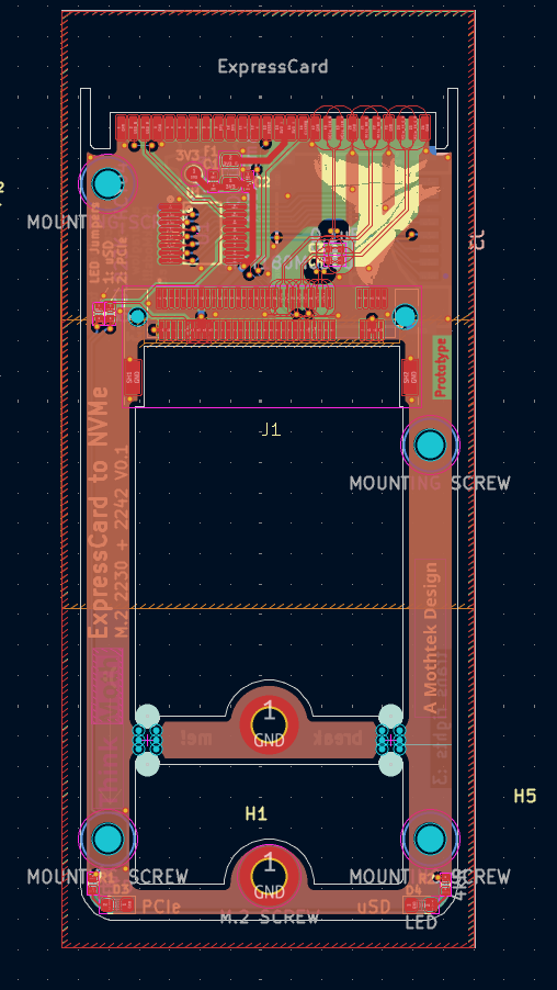 kicad pcb layout